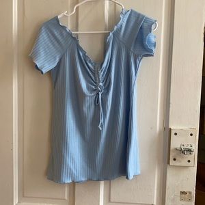 Light blue shirt